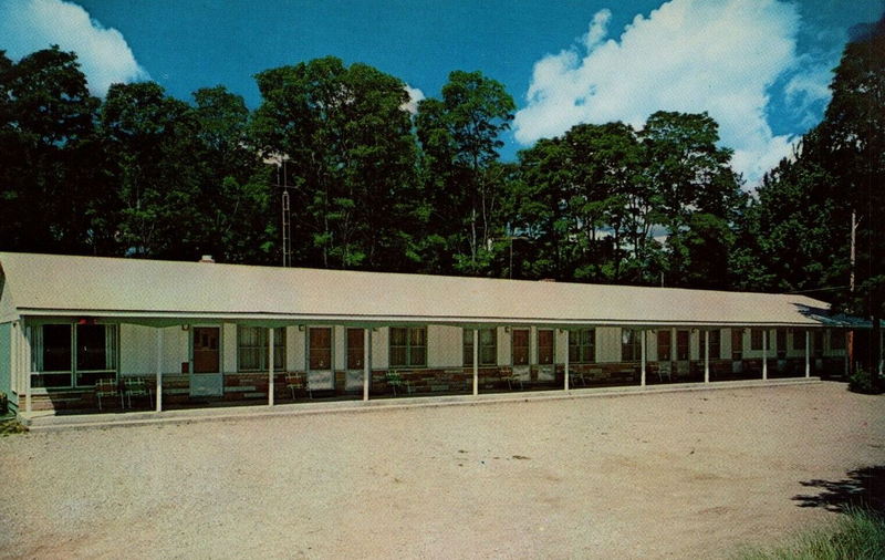 Cadillac Motel - Vintage Postcard (newer photo)